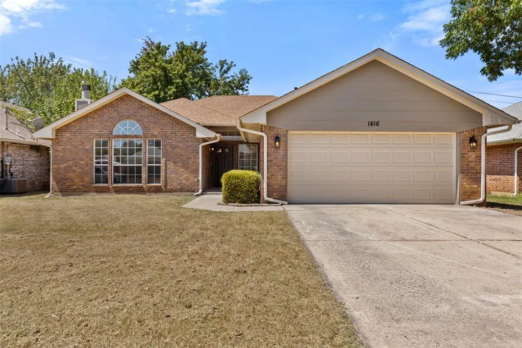 Front exterior — 1416 Bonnybrook Street, Norman, OK 73071