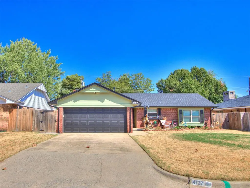 Front exterior — 4137 NW 59th Street, Oklahoma City, OK 73112