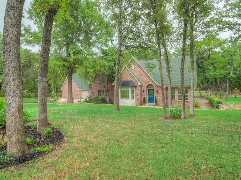 Front exterior — 9216 Oakmont Drive, Oklahoma City, OK 73131