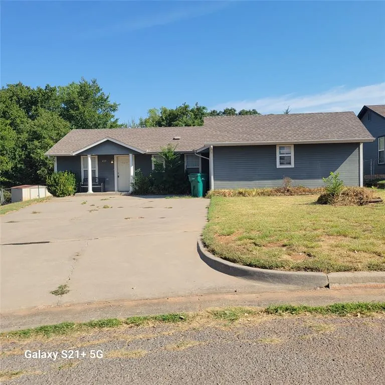 Front exterior — 8721 NE 46th Street, Spencer, OK 73084