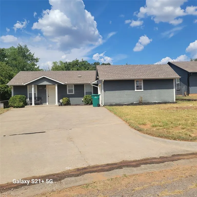 Front exterior — 8721 NE 46th Street, Spencer, OK 73084