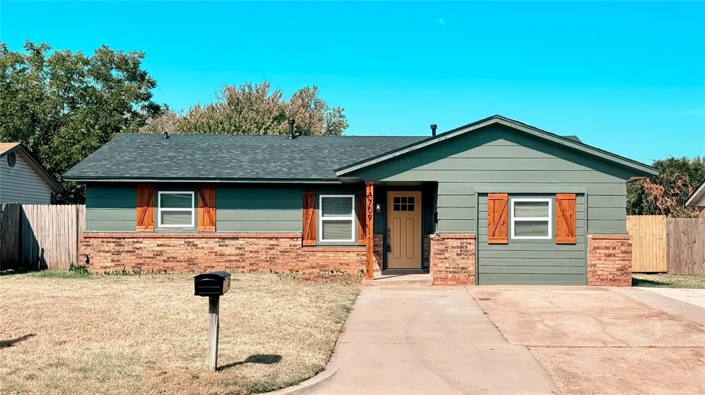 Front exterior — 4709 S East Ave Street, Oklahoma City, OK 73129