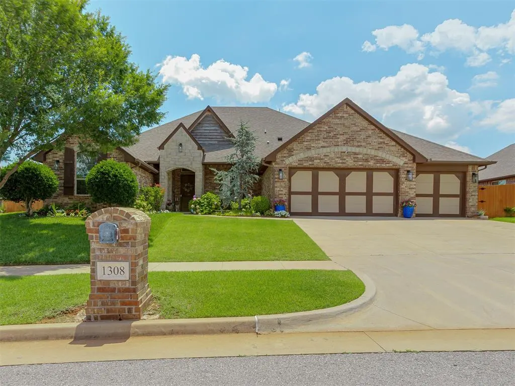 Front exterior — 1308 NW 189th Street, Edmond, OK 73012
