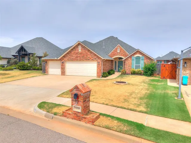 Front exterior — 16909 Madrid Circle, Oklahoma City, OK 73170