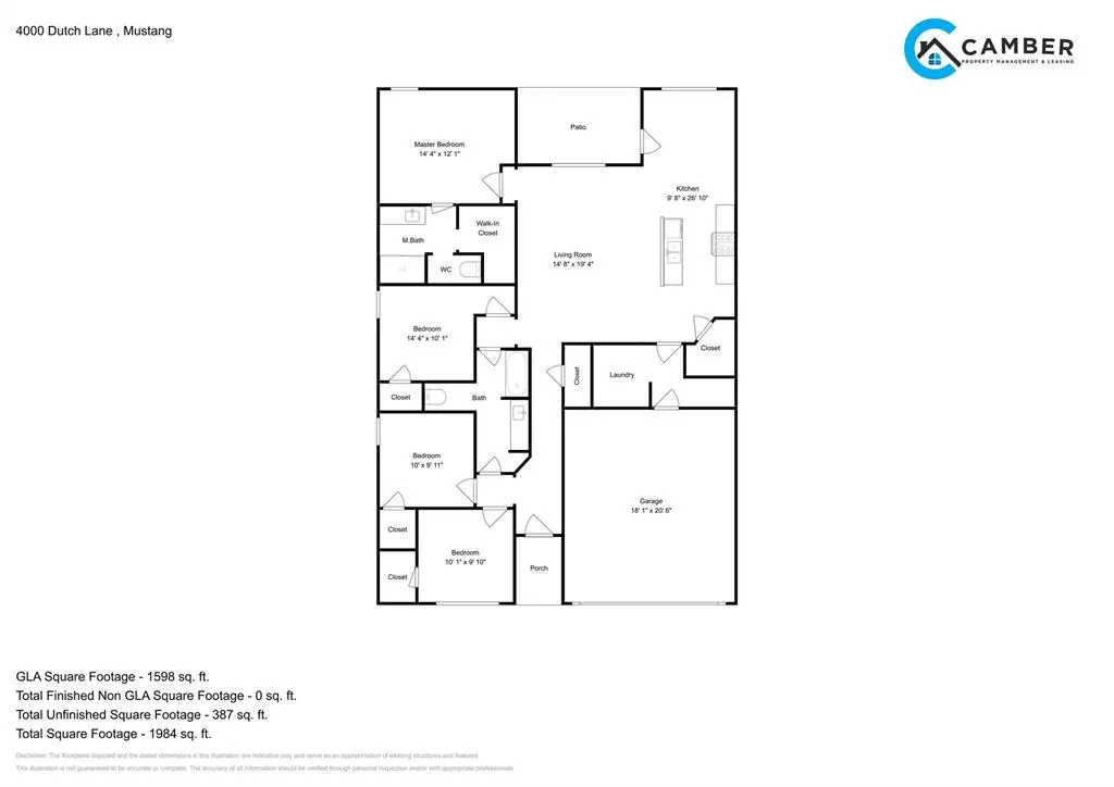 Photo 2 — 4000 Dutch Lane, Mustang, OK 73064