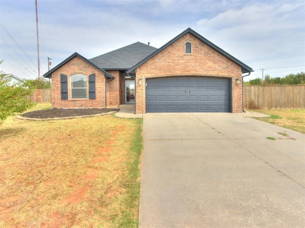 Front exterior — 3404 Paul Drive, Moore, OK 73160