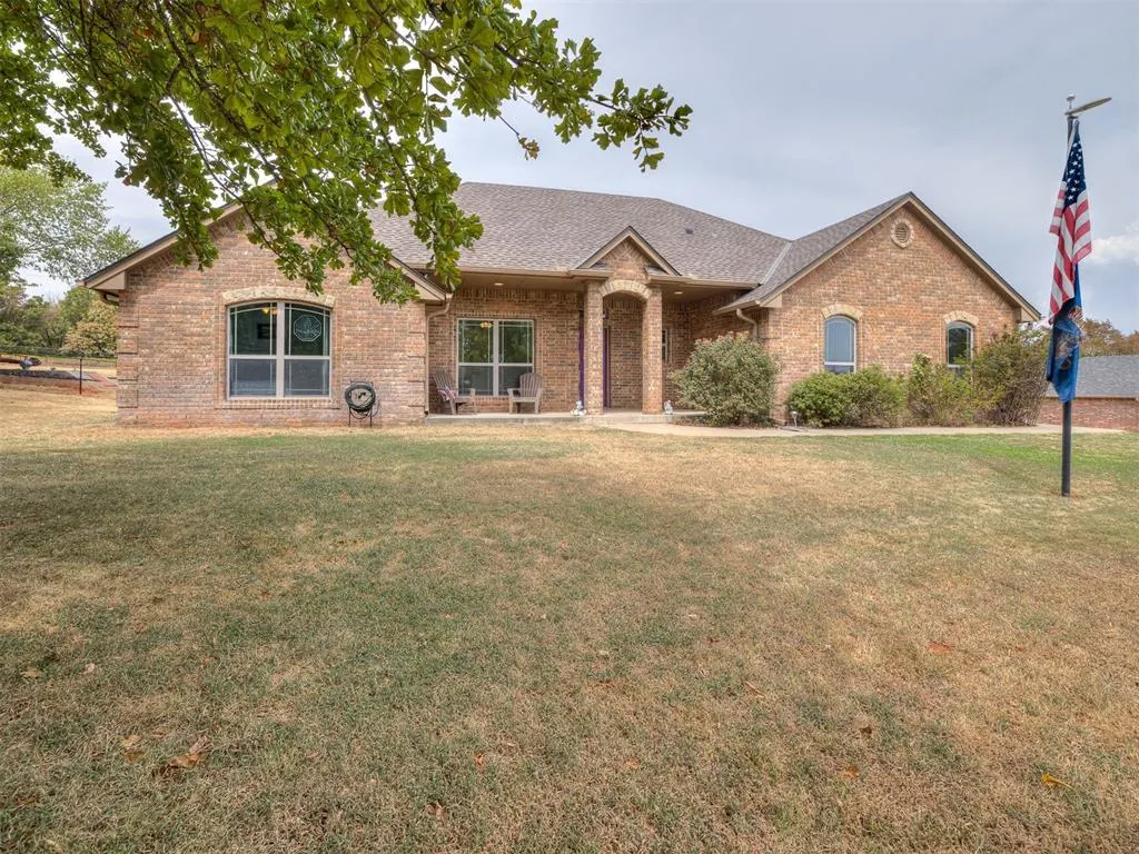 Front exterior — 2432 County Road 1326, Blanchard, OK 73010