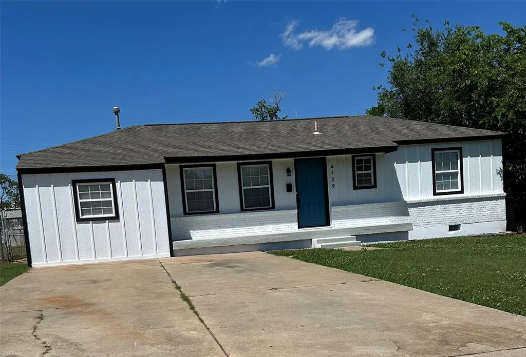 Front exterior — 4129 SE 25th Street, Oklahoma City, OK 73115