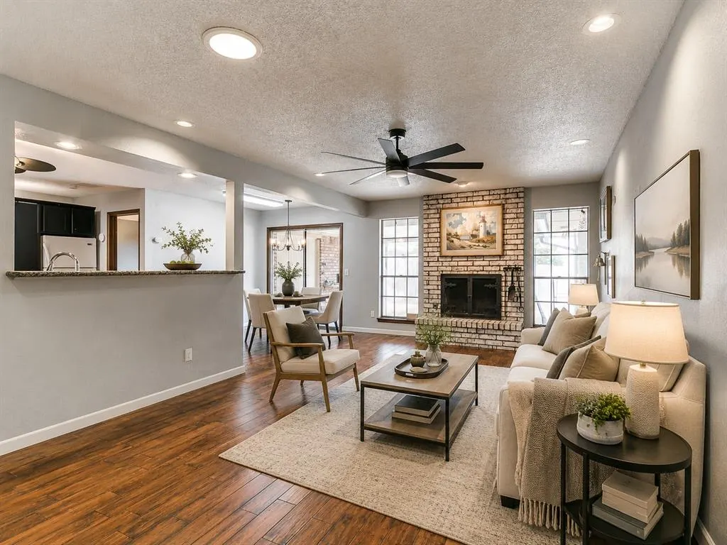 Front exterior — 6313 N Sunnybridge Court, Oklahoma City, OK 73132
