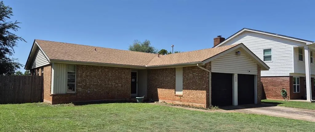 Front exterior — 3800 Chetwood Drive, Del City, OK 73115