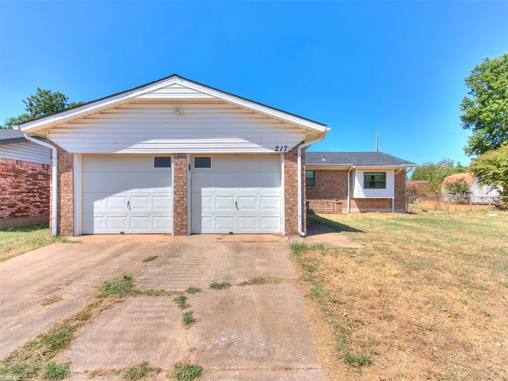 Front exterior — 217 W Shadywood Drive, Oklahoma City, OK 73110