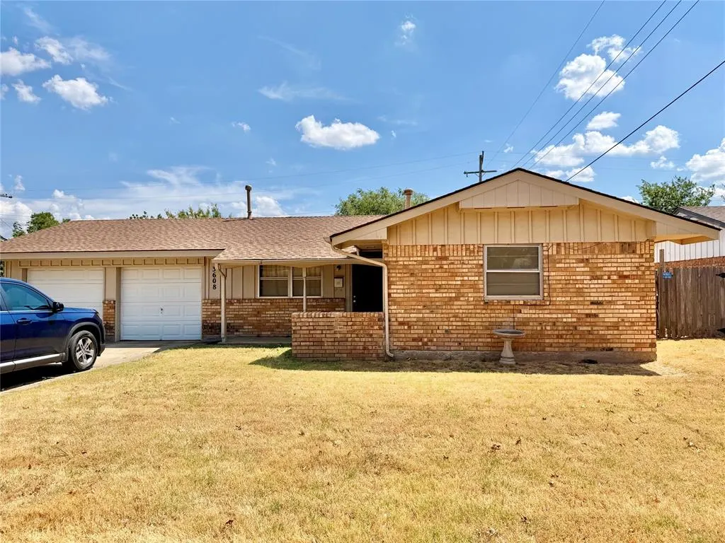 Front exterior — 3608 N Shannon Avenue, Bethany, OK 73008