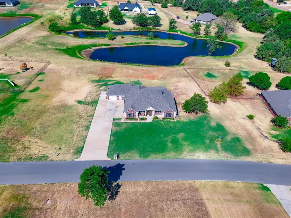 Front exterior — 9393 Bear Creek Road, Guthrie, OK 73044