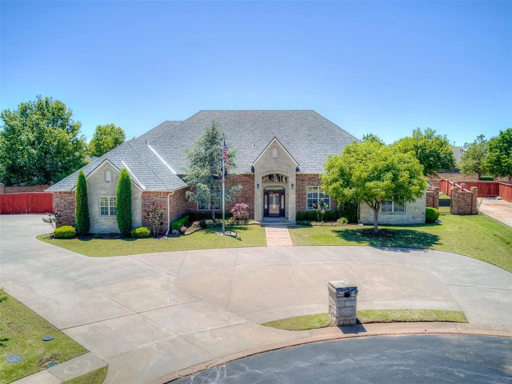 Front exterior — 12325 Carriage Way, Oklahoma City, OK 73142