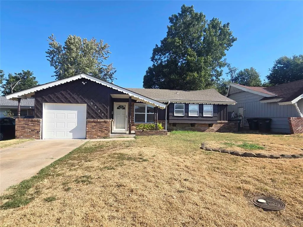 Front exterior — 3325 Beechwood Drive, Oklahoma City, OK 73115