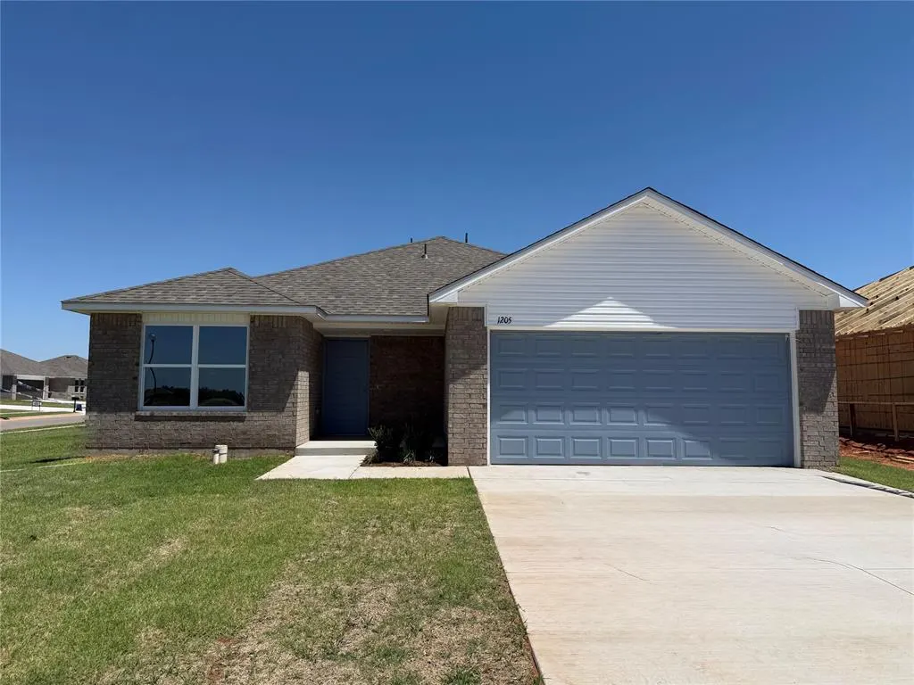 Front exterior — 1205 E Stallion Lane, Mustang, OK 73064