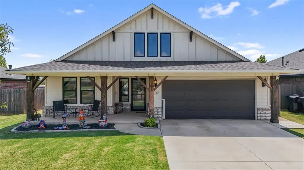 Front exterior — 3316 Pagoda Pead Drive, Yukon, OK 73099