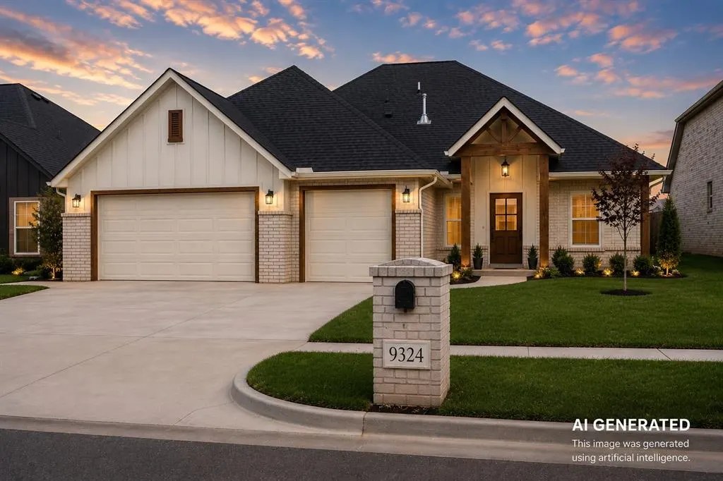 Front exterior — 9324 SW 38th Street, Oklahoma City, OK 73179
