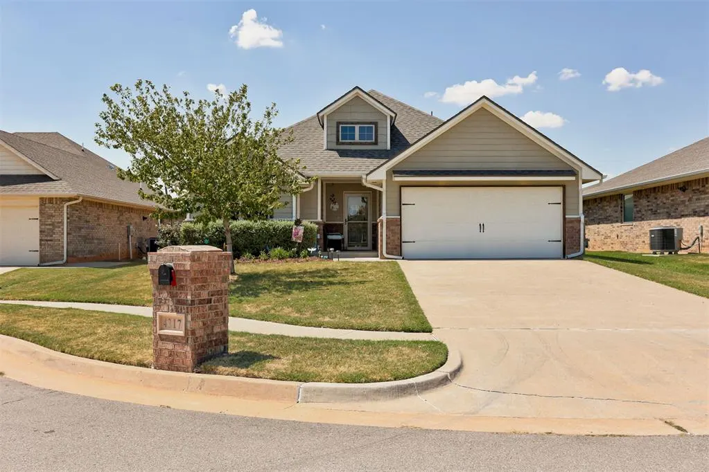 Front exterior — 4317 Palisade Lane, Oklahoma City, OK 73179