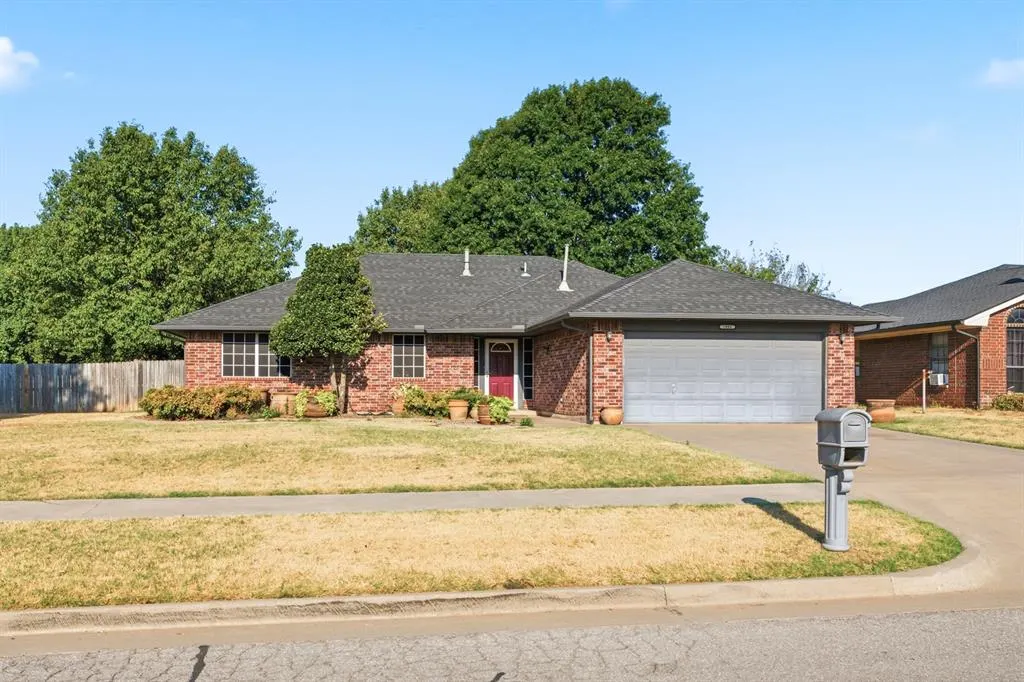 Front exterior — 1001 Buckingham Drive, Newcastle, OK 73065