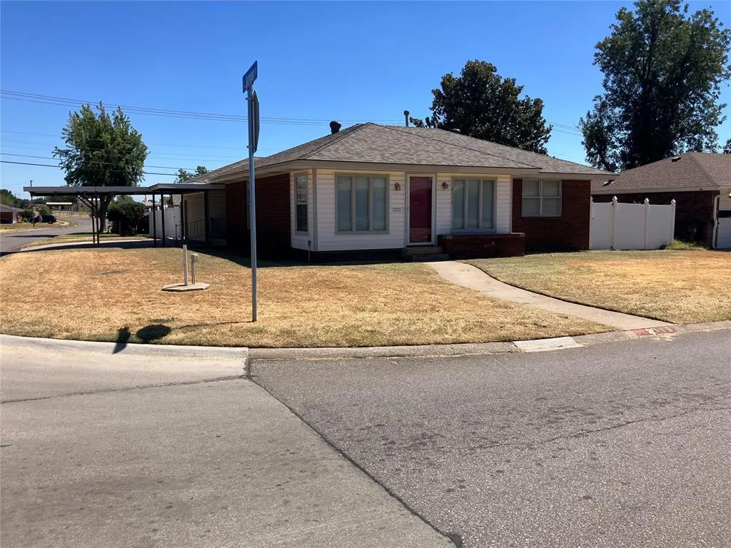 Front exterior — 2116 Maple Drive, Midwest City, OK 73110