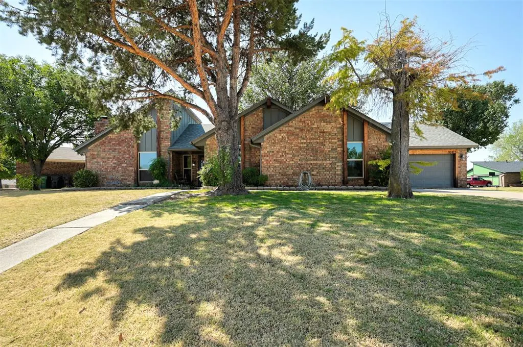 Front exterior — 10413 Cricket Court, Oklahoma City, OK 73162