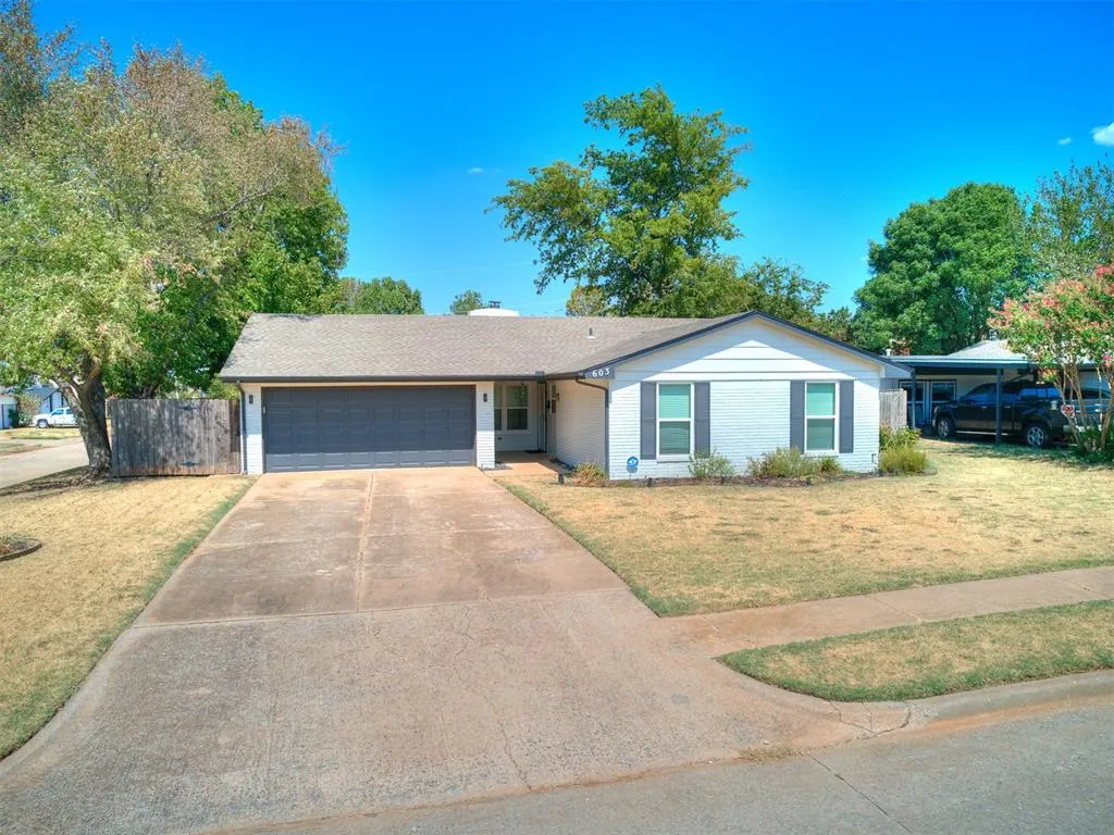 Front exterior — 603 E 27th Street, Edmond, OK 73013