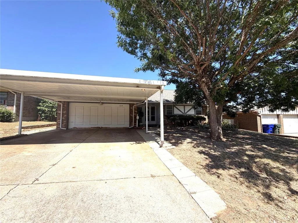 Front exterior — 109 W Campbell Drive, Midwest City, OK 73110