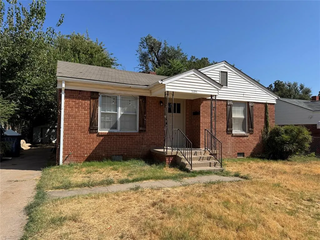 Front exterior — 3105 W Park Place, Oklahoma City, OK 73107