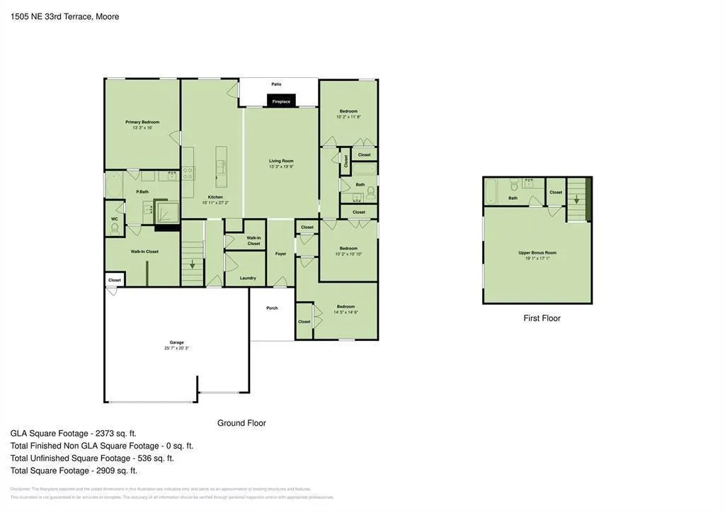 Photo 3 — 1505 NE 33rd Terrace, Moore, OK 73160