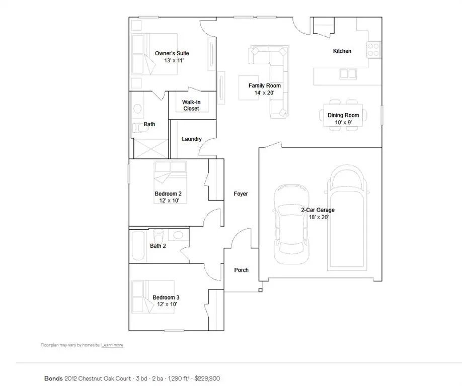 Photo 2 — 2012 Chestnut Oak Court, Oklahoma City, OK 73128