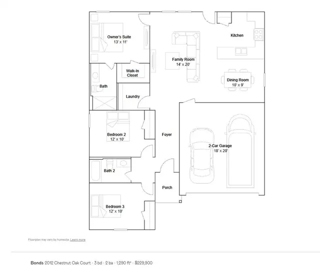 Photo 2 — 2012 Chestnut Oak Court, Oklahoma City, OK 73128