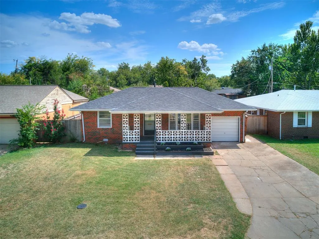 Front exterior — 1412 Casady Lane, Oklahoma City, OK 73120