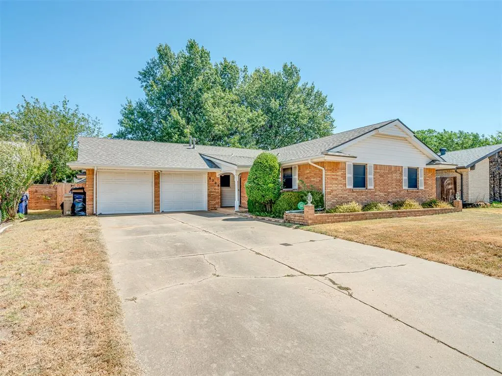Front exterior — 8708 S Charlotte Drive, Oklahoma City, OK 73159