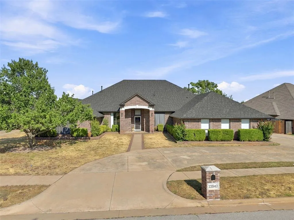 Front exterior — 12840 Park Hill Road, Oklahoma City, OK 73142