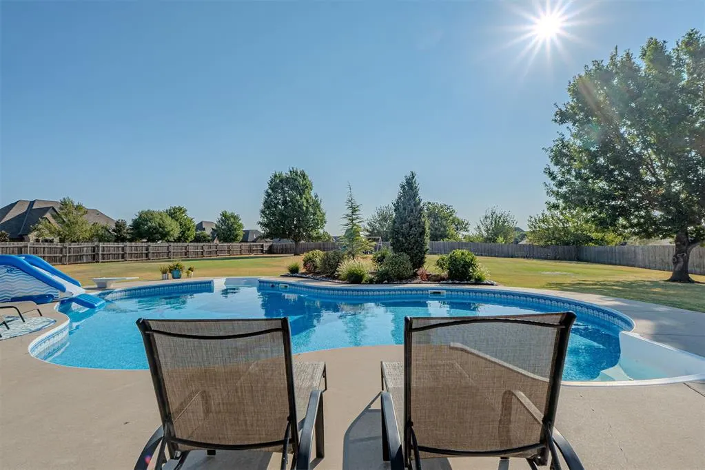 Front exterior — 10600 Malaga Way, Oklahoma City, OK 73173