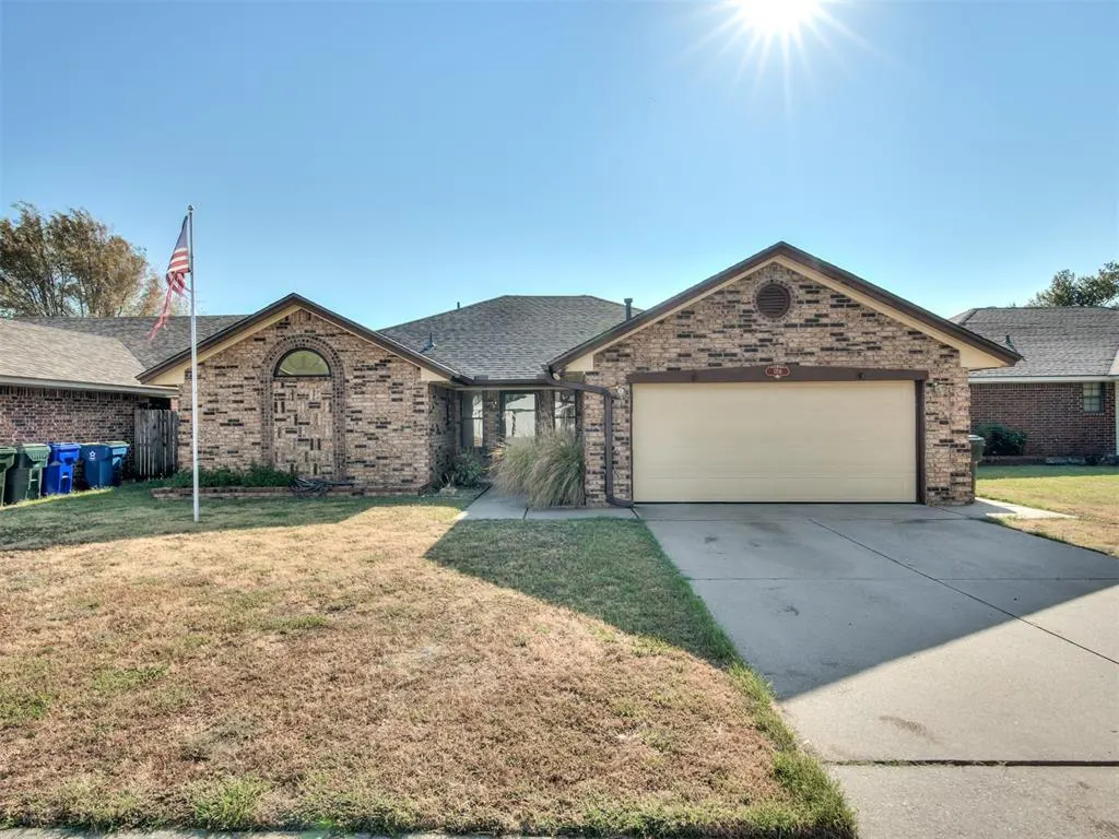 Front exterior — 1708 Shannon Drive, Midwest City, OK 73130