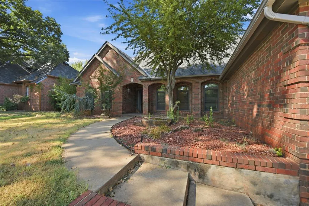 Front exterior — 13513 Green Cedar Lane, Oklahoma City, OK 73131