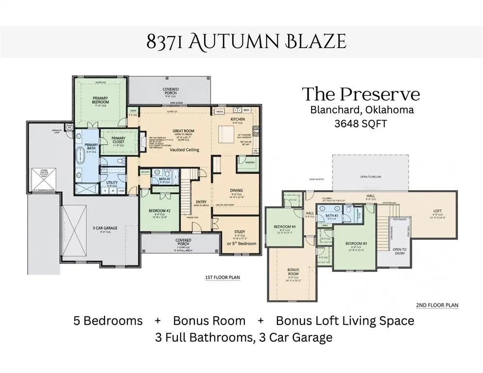 Photo 3 — 8371 Autumn Blaze Drive, Blanchard, OK 73010