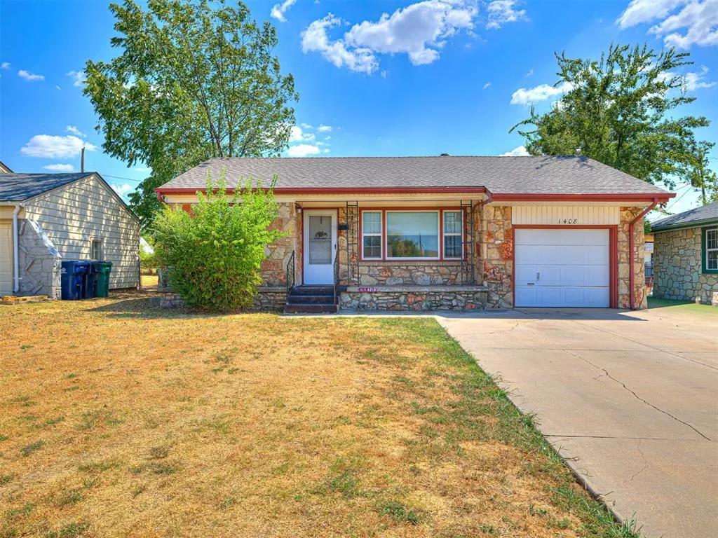 Front exterior — 1408 Williams Drive, Oklahoma City, OK 73119