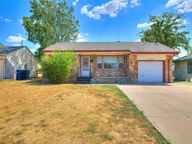 Front exterior — 1408 Williams Drive, Oklahoma City, OK 73119