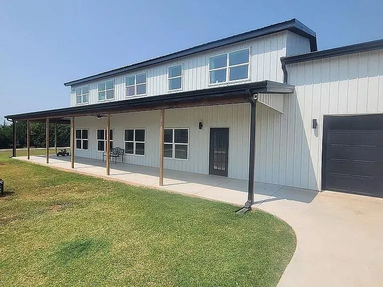 Front exterior — 48521 Benson Park Road, Earlsboro, OK 74840