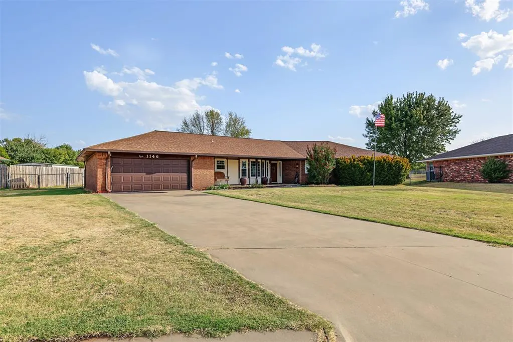 Front exterior — 1146 Moose Street, Yukon, OK 73099