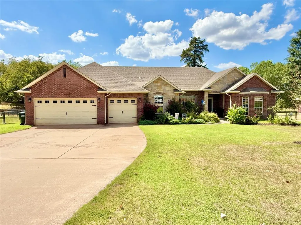 Front exterior — 14635 Waterloo Falls Road, Arcadia, OK 73007