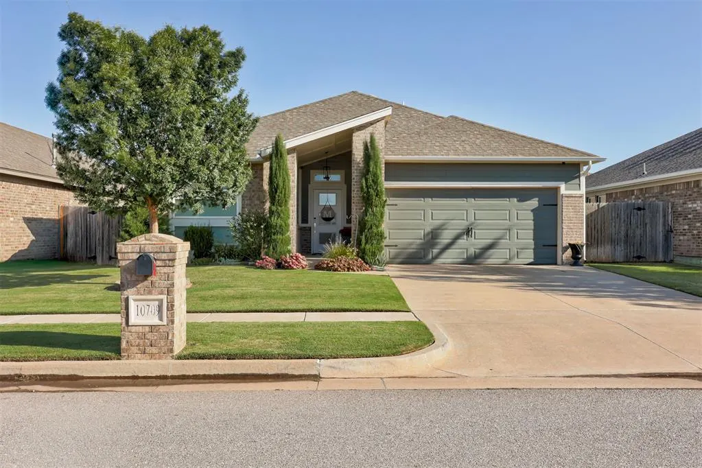 Front exterior — 10709 NW 20th Street, Yukon, OK 73099