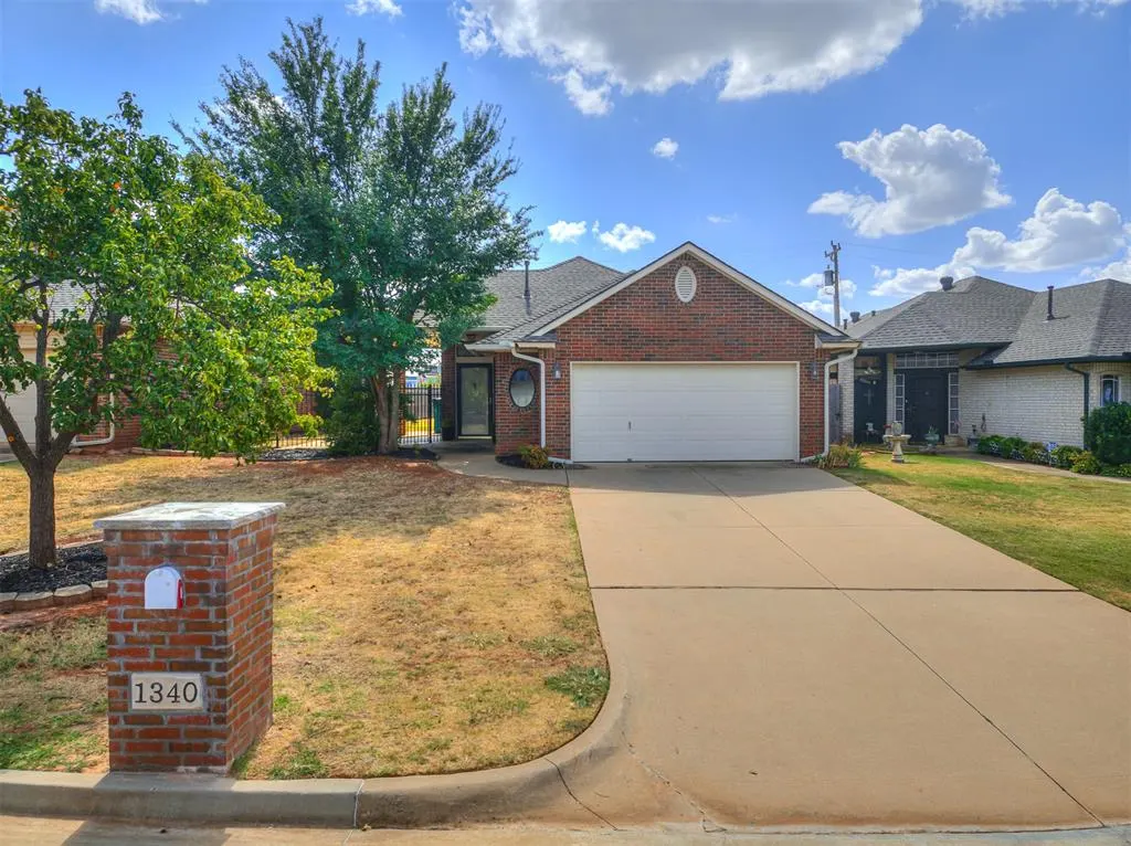 Front exterior — 1340 NW 138th Street, Edmond, OK 73013