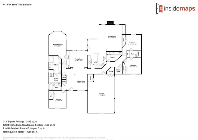Photo 3 — 741 Fox Bend Trail, Edmond, OK 73034