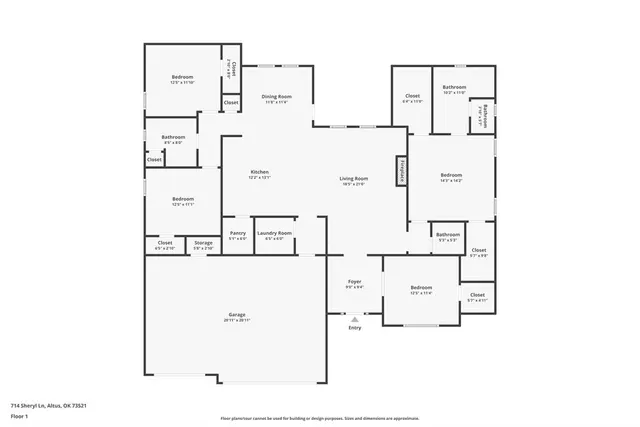 Photo 3 — 714 Sheryl Lane, Altus, OK 73521