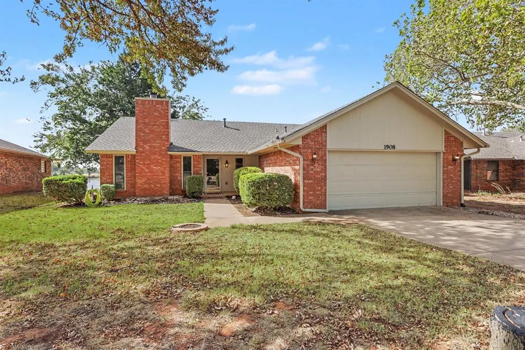 Front exterior — 1908 Gray Fox Drive, Edmond, OK 73003