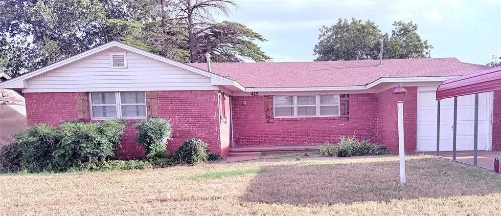 Front exterior — 415 E Chestnut Road, Hollis, OK 73550